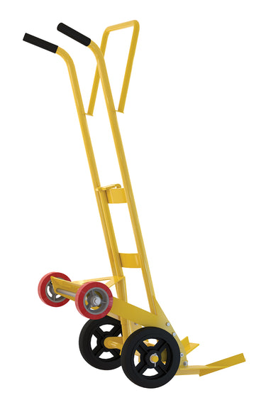 DRUM TRUCK 4 RIGID RUBBER WHEELS PLASTIC